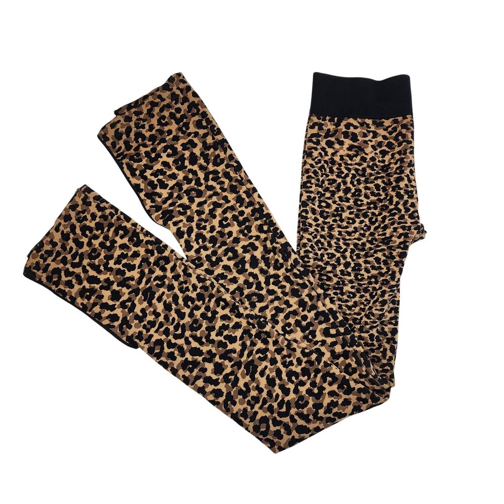 Fabletics NWT Cloud Seamless High-Waisted Cheetah Leggings Size Small
